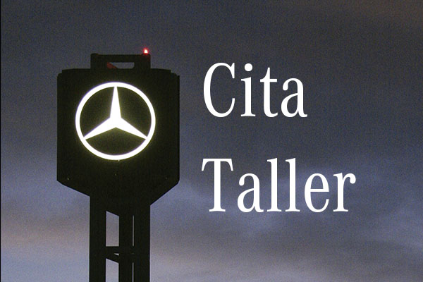 Mercedes Cita taller